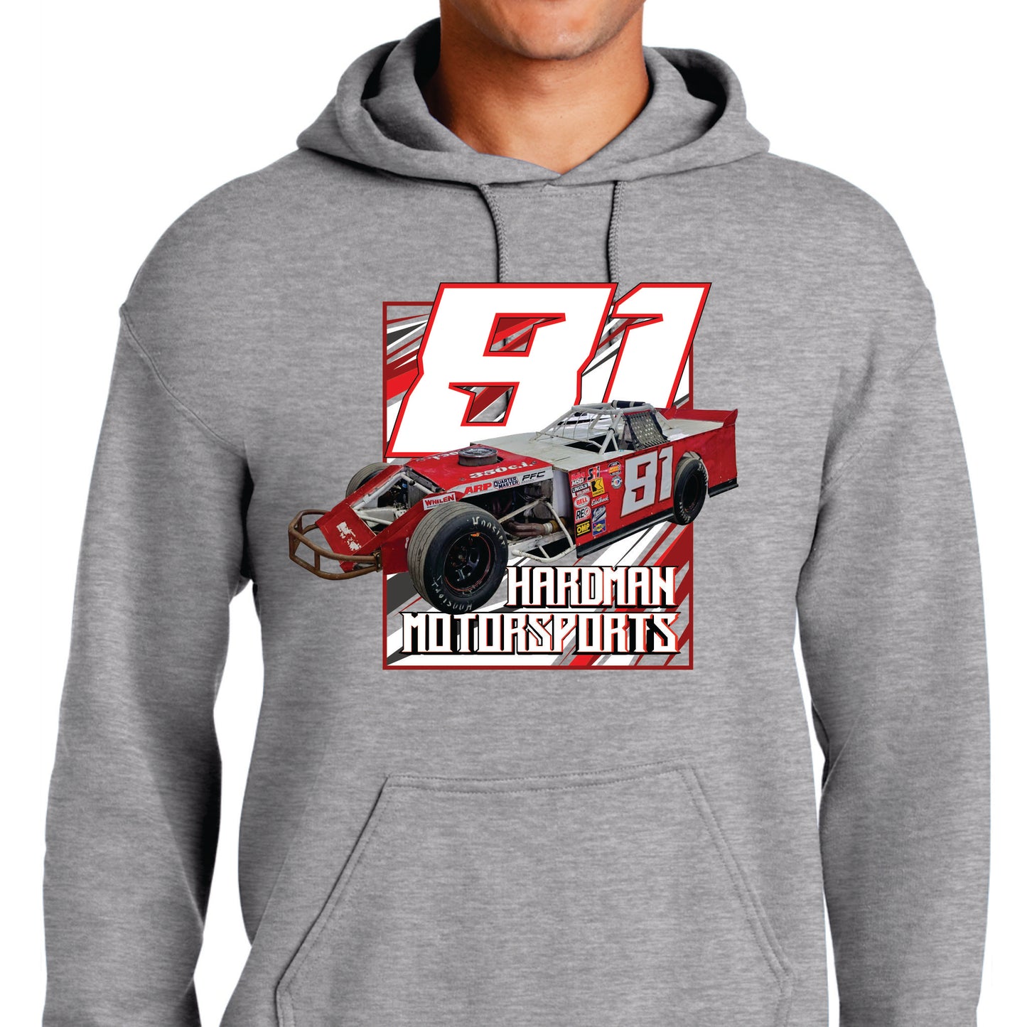 Hardman Motorsports 81 Car Hoodie