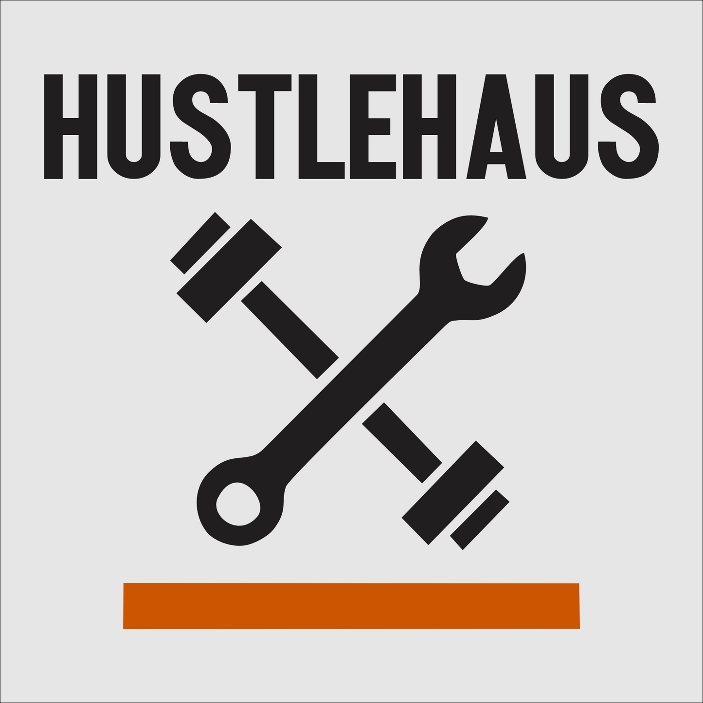 Hustle Haus Wrench and Weights T-shirt
