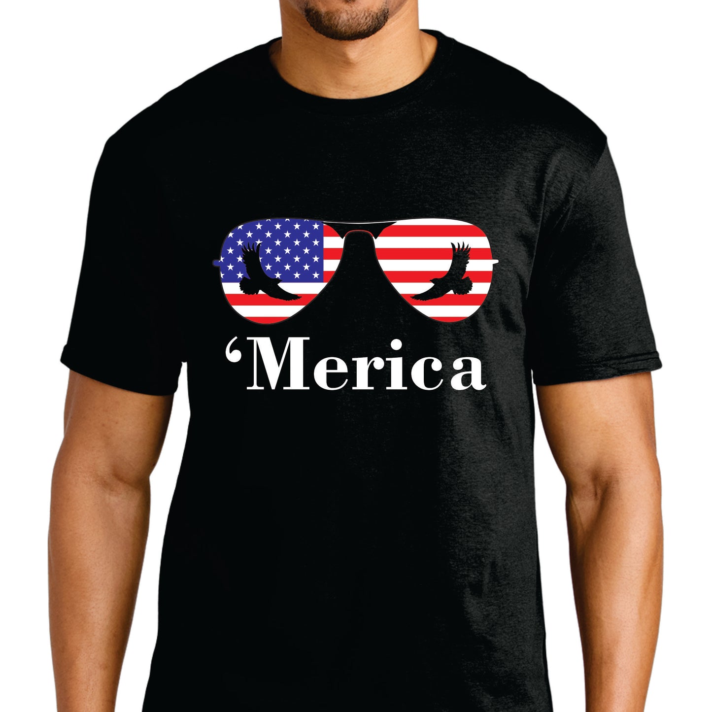 Merica Glasses Unisex T-shirt