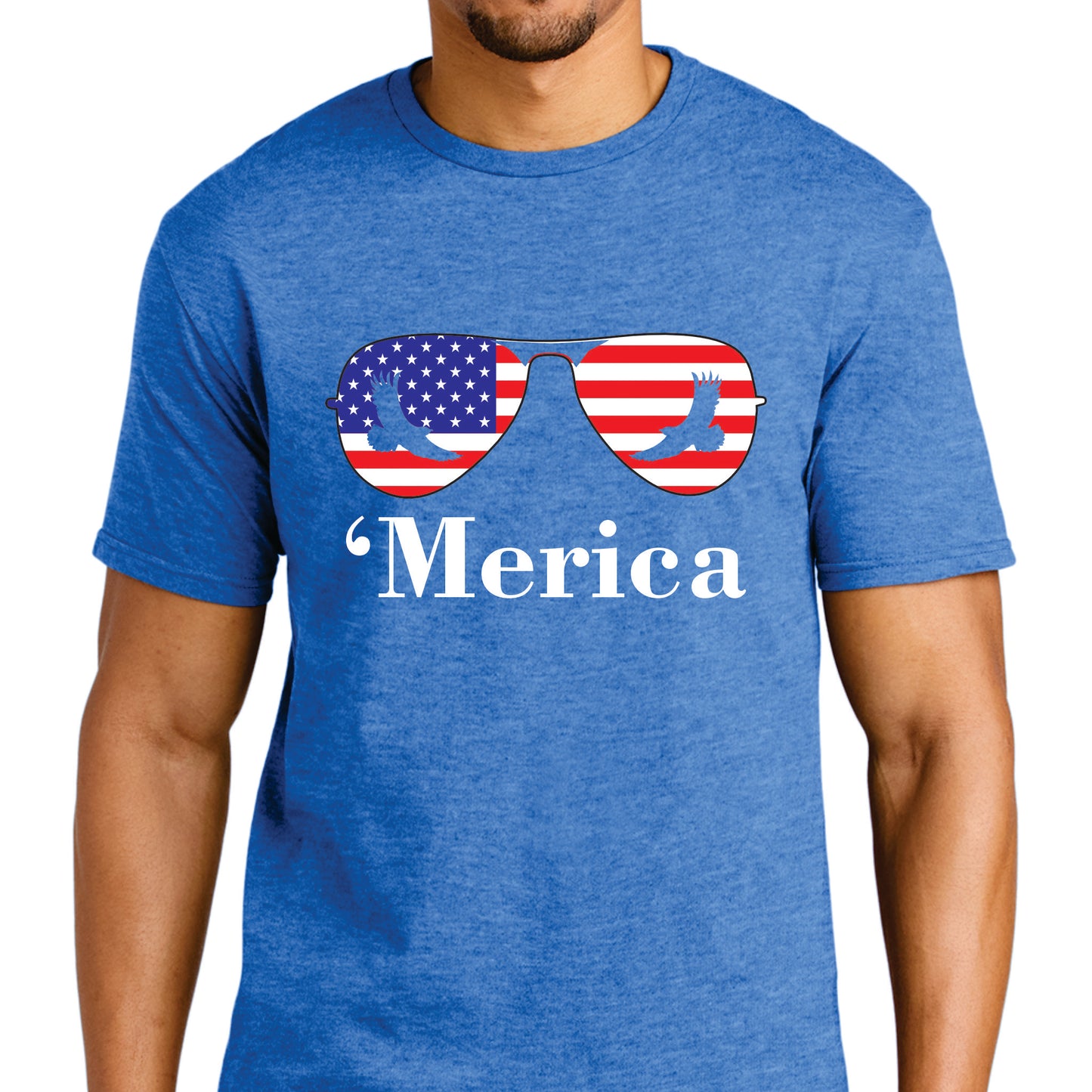 Merica Glasses Unisex T-shirt