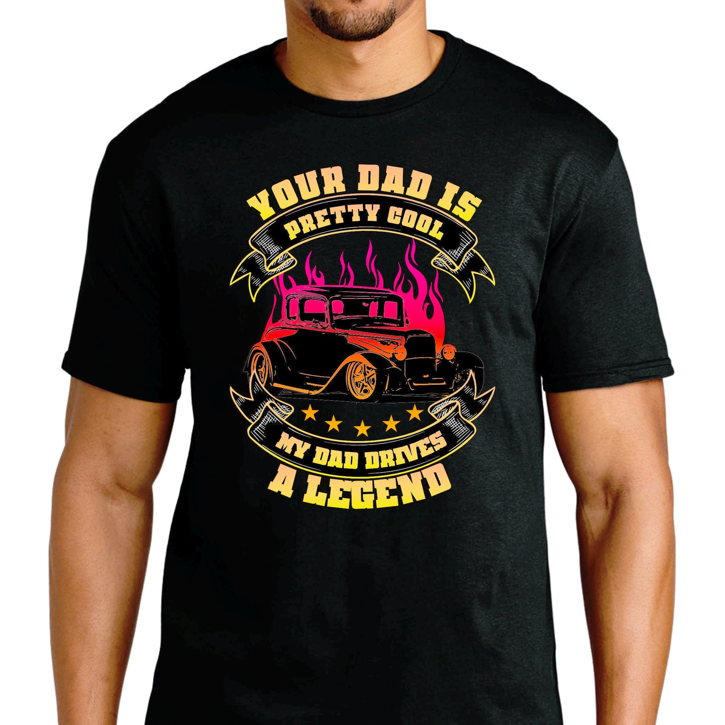 My Dad Drives A Legend Unisex T-shirt