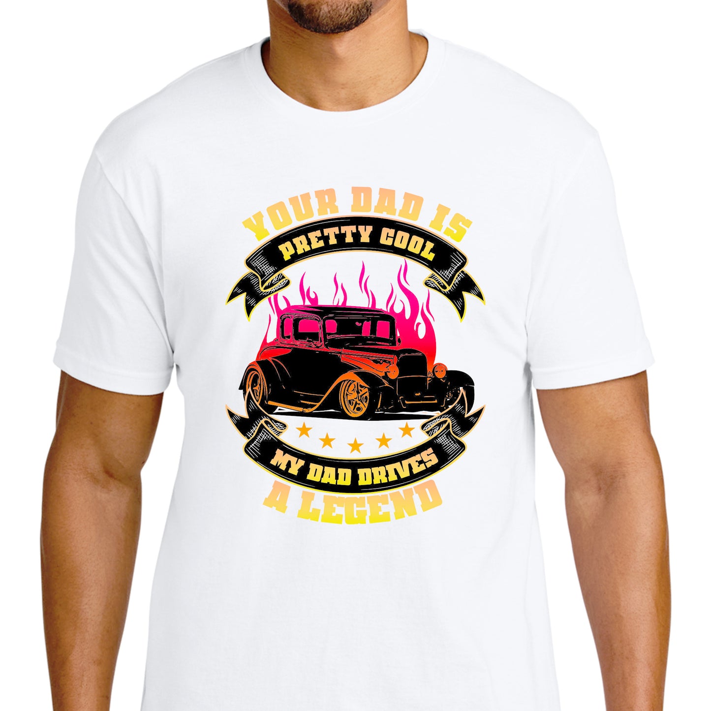 My Dad Drives A Legend Unisex T-shirt