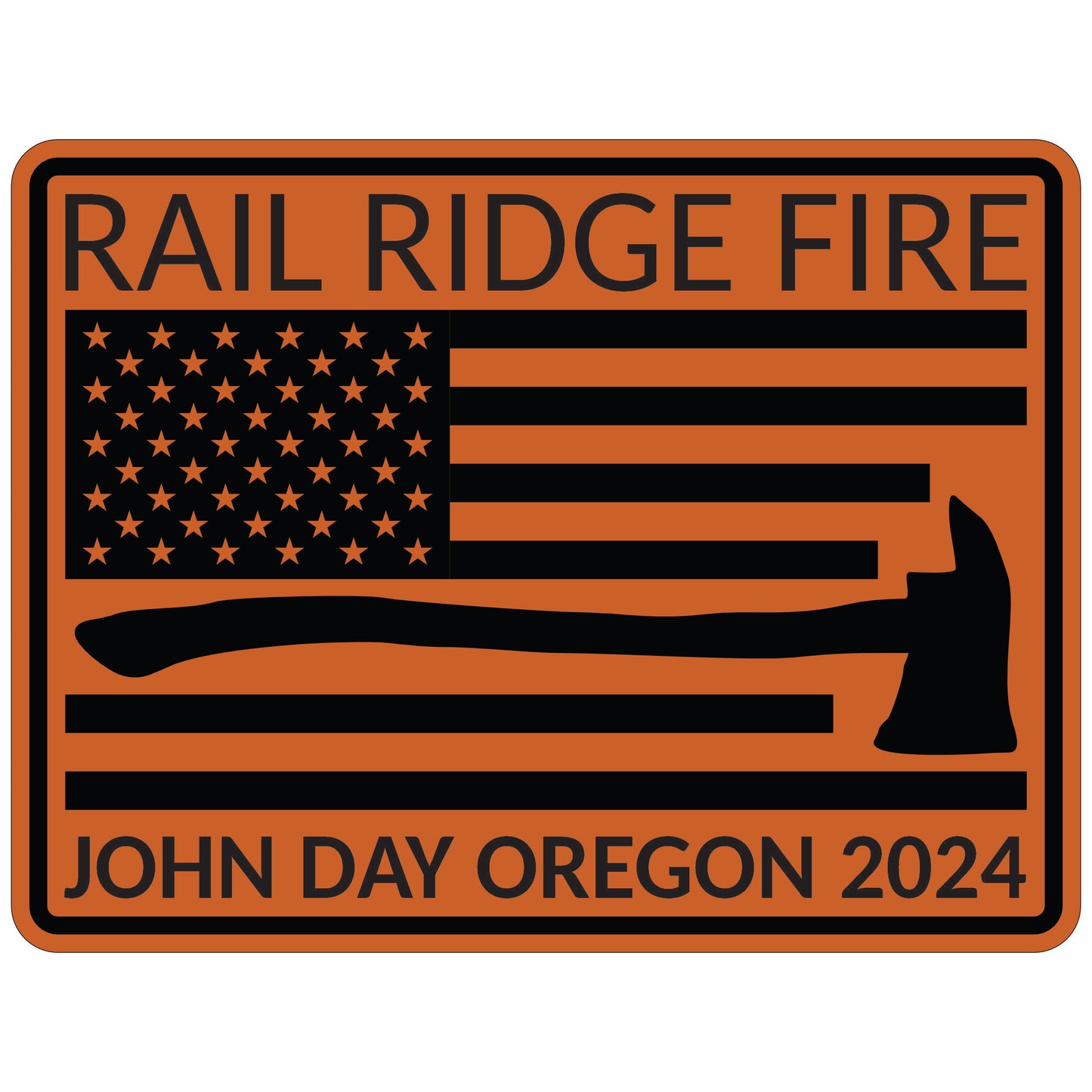 Rail Ridge Fire 2024 Hat