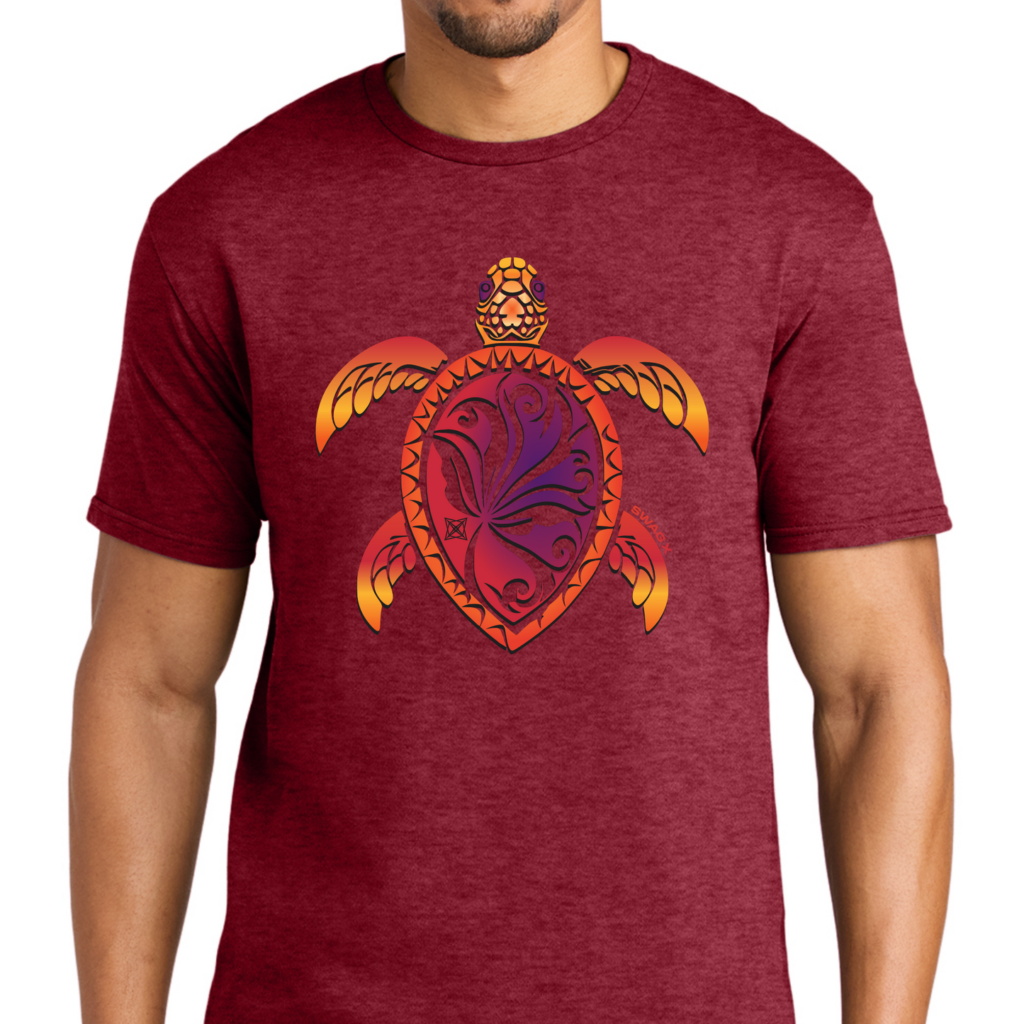 Sunset Turtle Swag X T-shirt