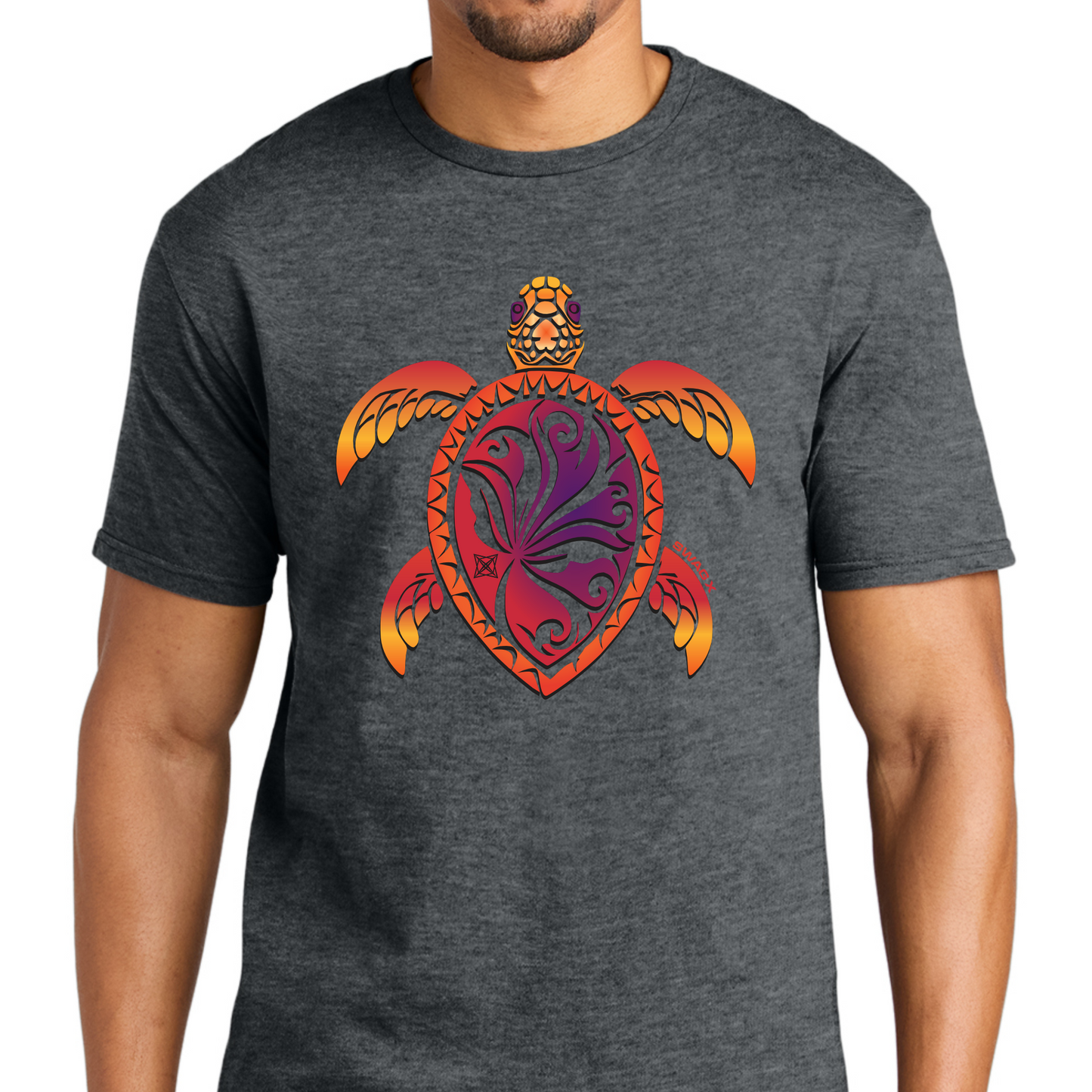 Sunset Turtle Swag X T-shirt