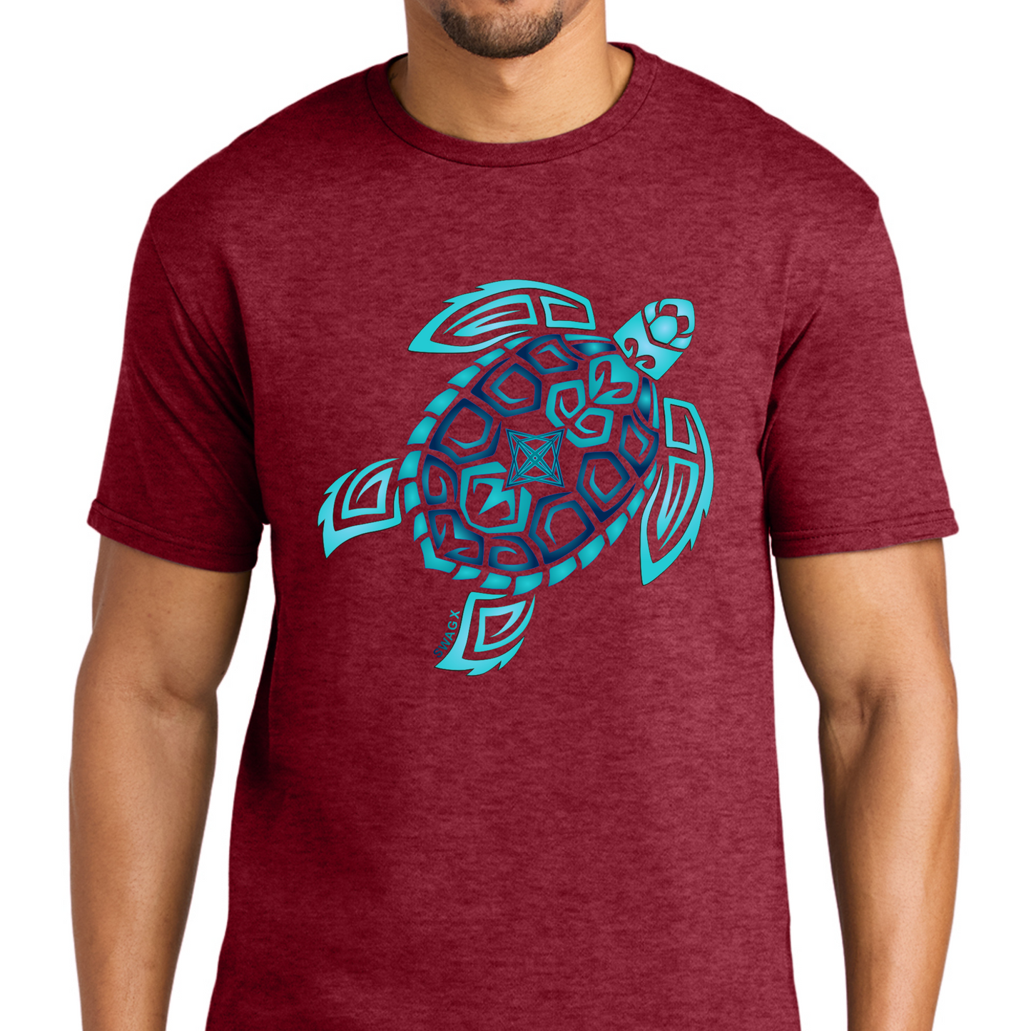Teal Turtle Swag X T-shirt