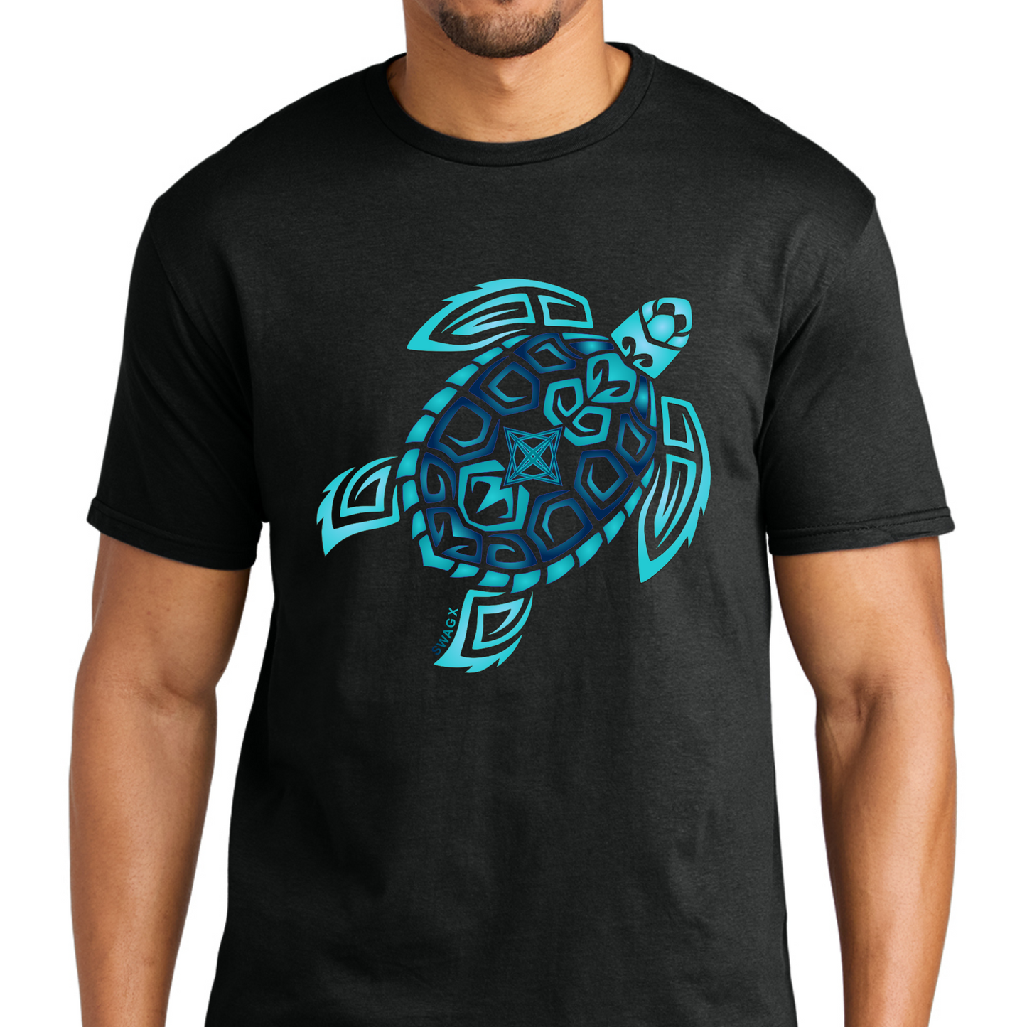 Teal Turtle Swag X T-shirt