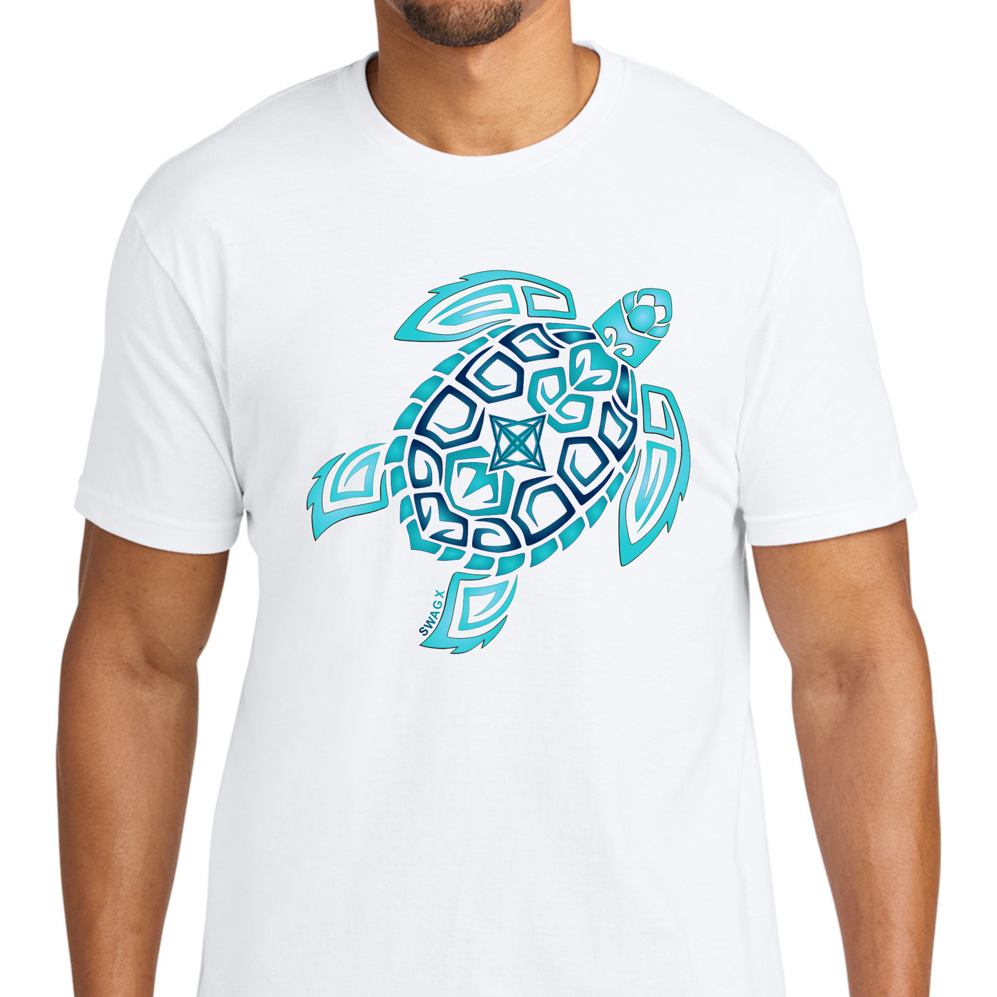Teal Turtle Swag X T-shirt