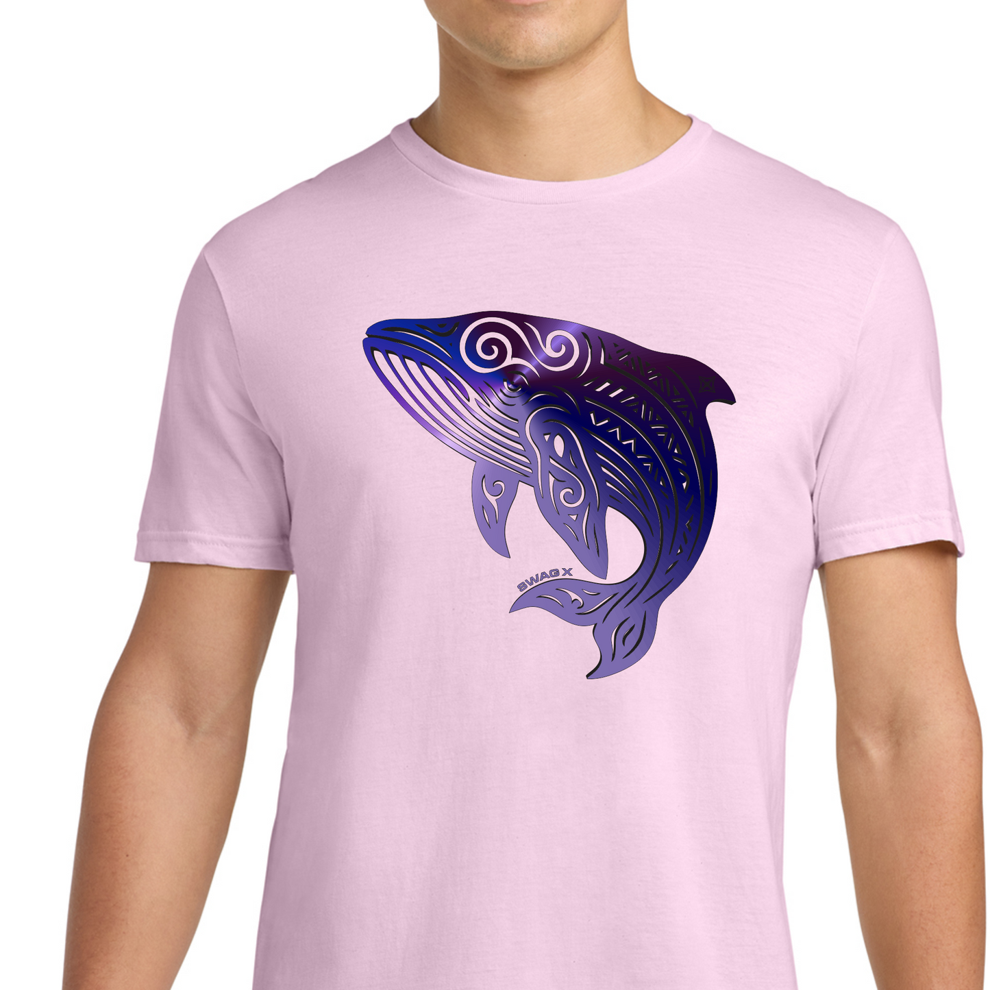 Purple Gem Humpback Whale Swag X T-shirt