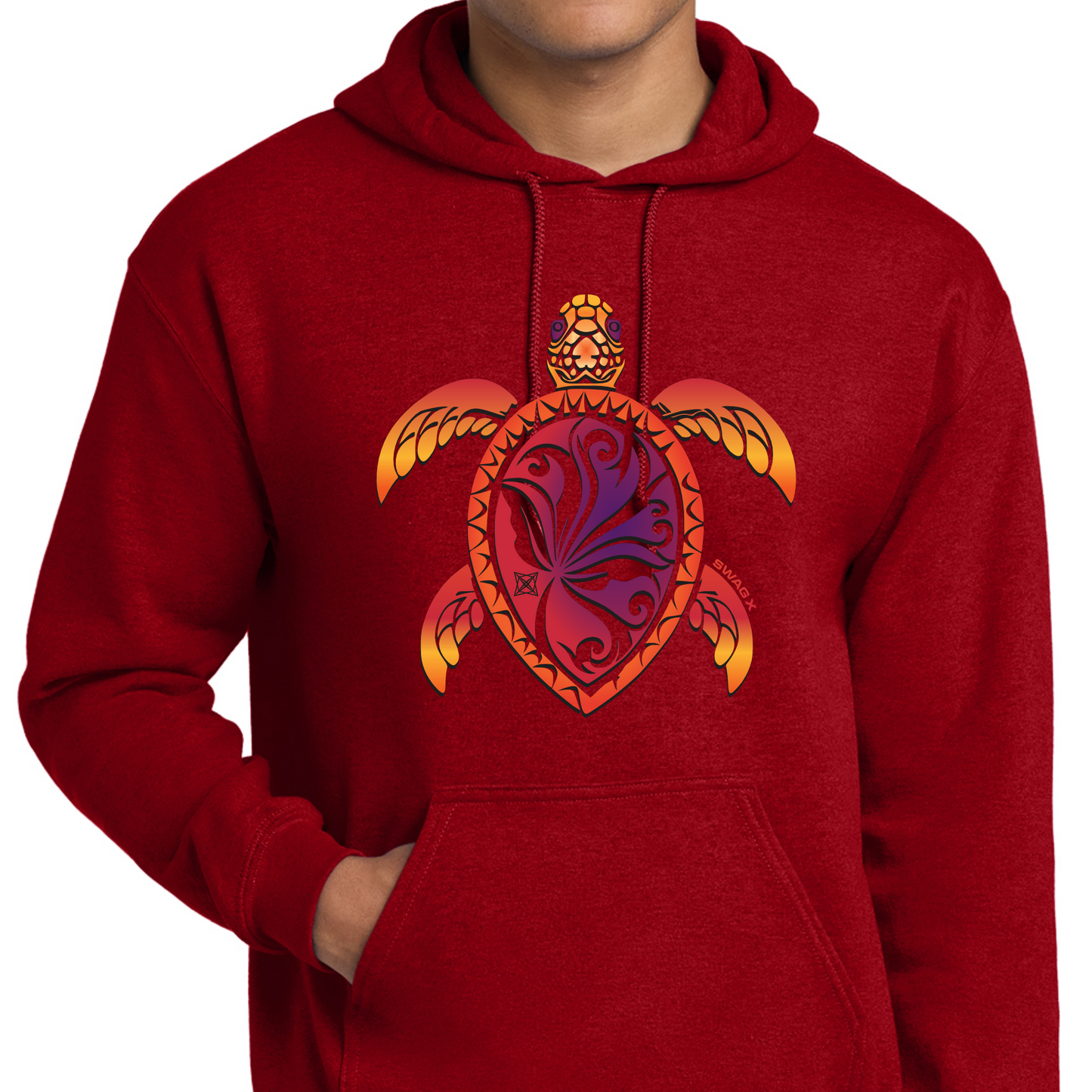 Sunset Turtle Swag X Hoodie
