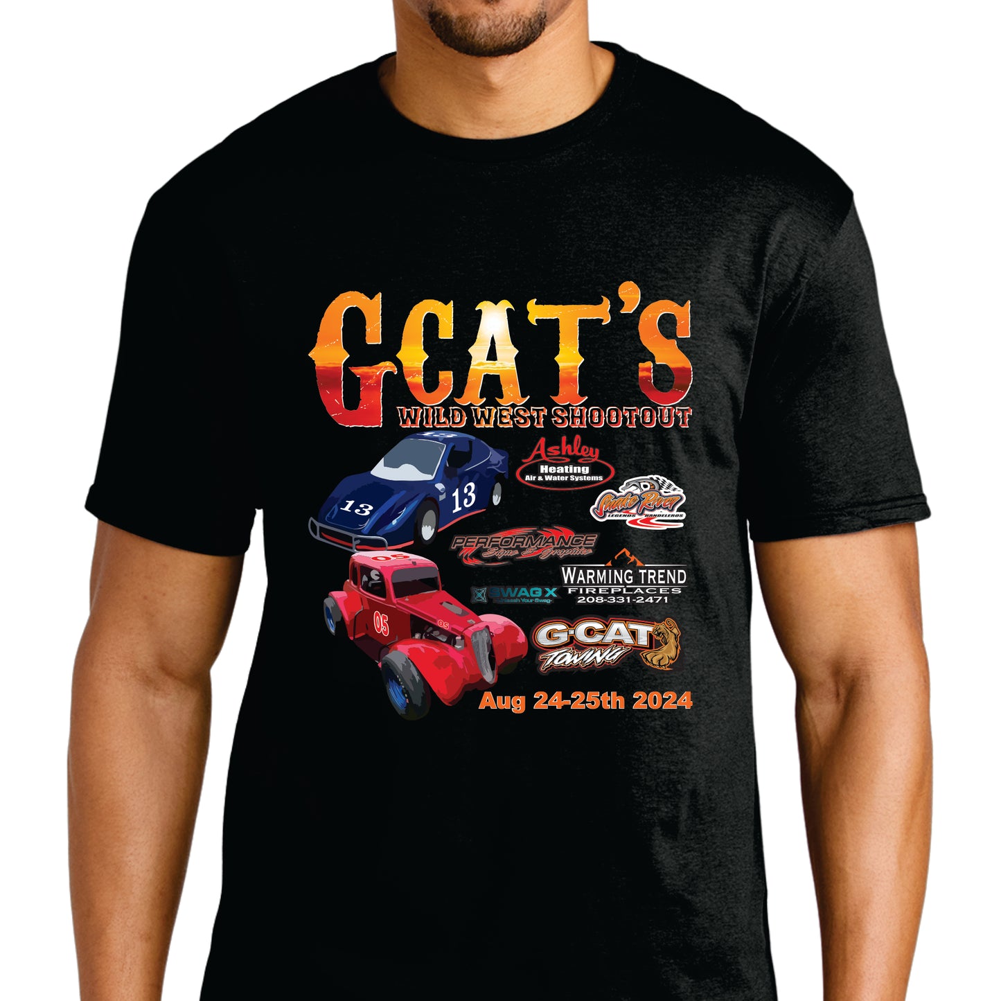 GCAT's Wild West Shootout T-shirt