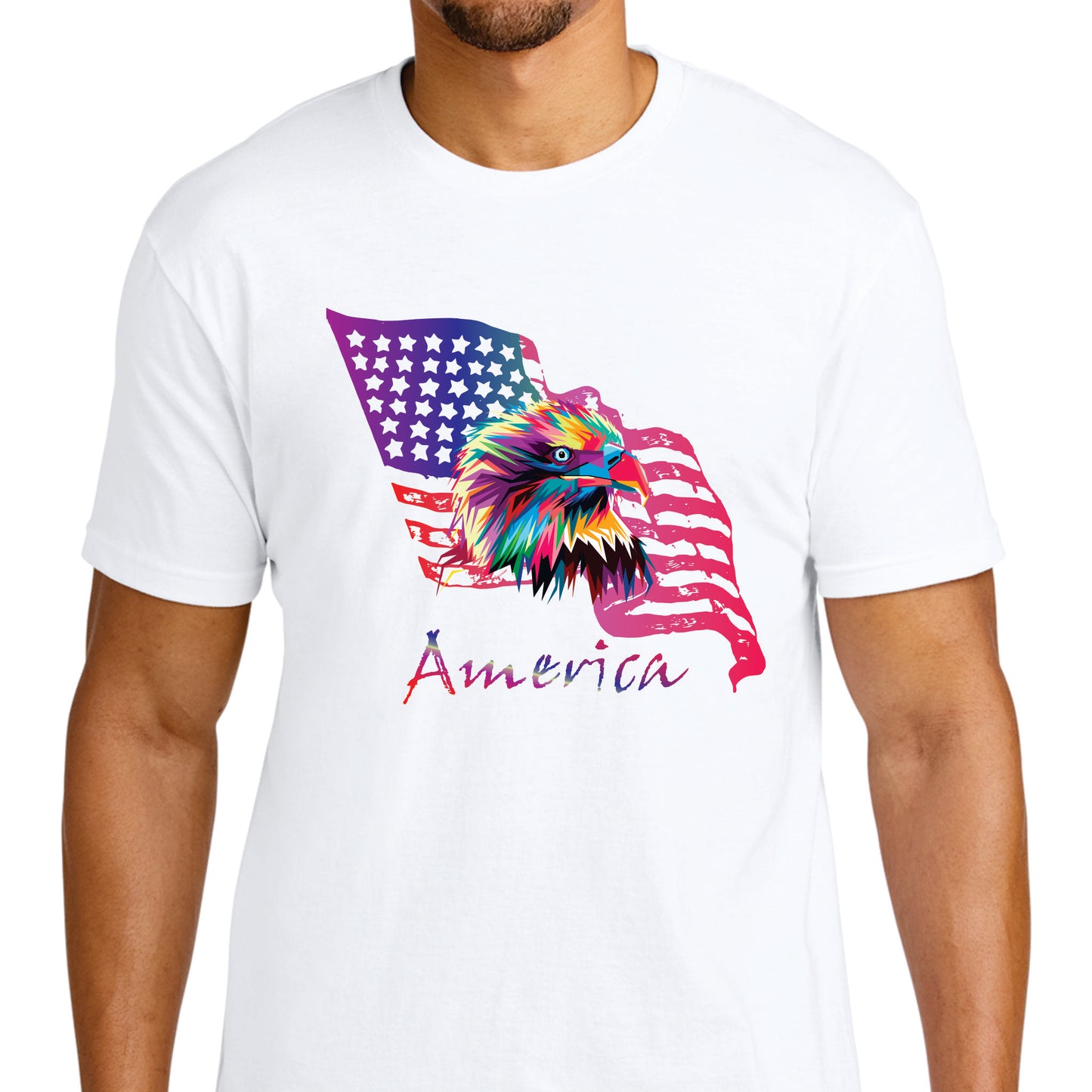 Colorful America Unisex T-shirt