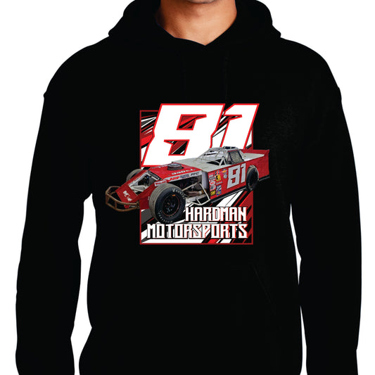 Hardman Motorsports 81 Car Hoodie