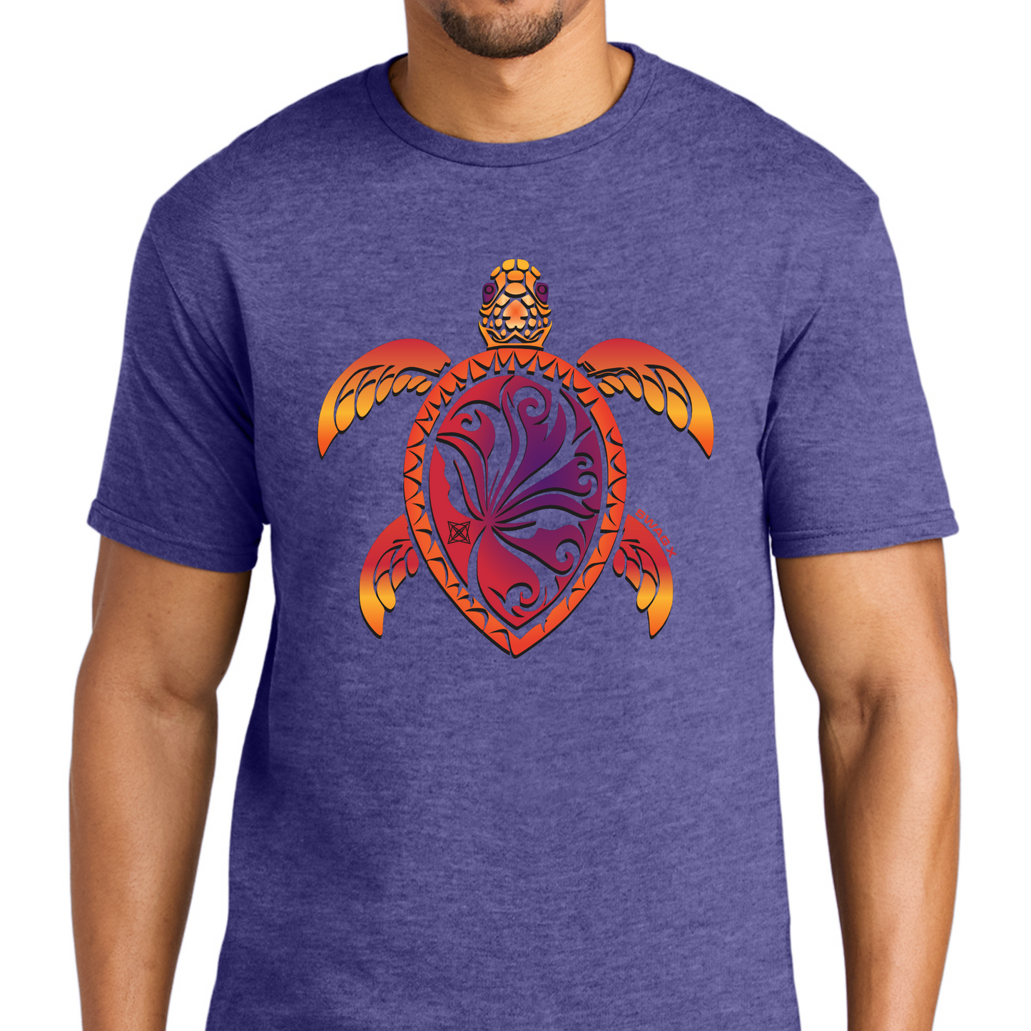 Sunset Turtle Swag X T-shirt