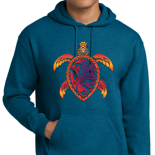 Sunset Turtle Swag X Hoodie