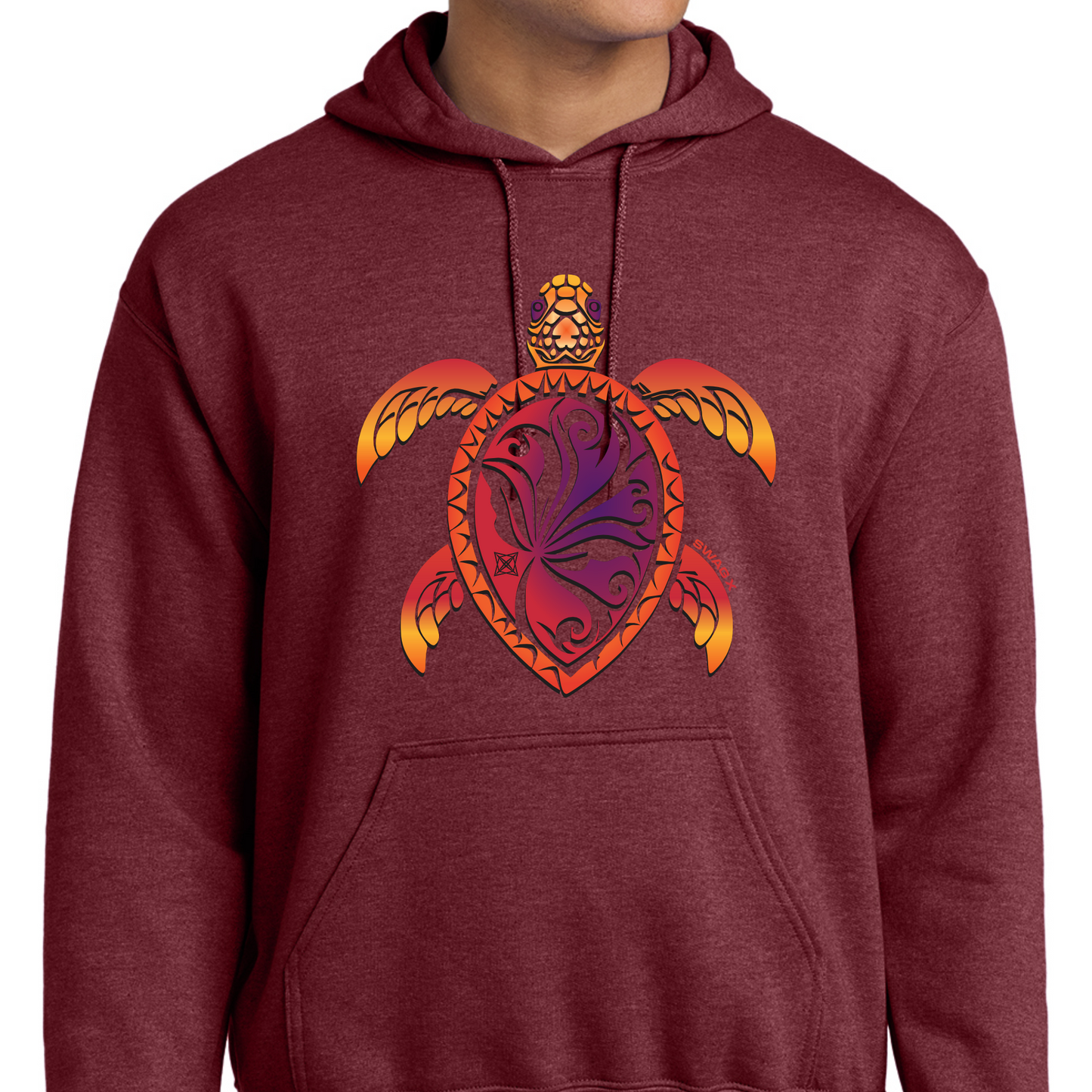 Sunset Turtle Swag X Hoodie