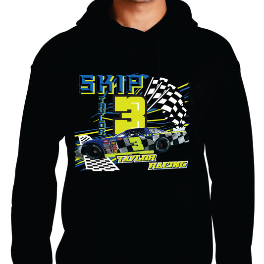 Taylor Racing 3 Car Hoodie